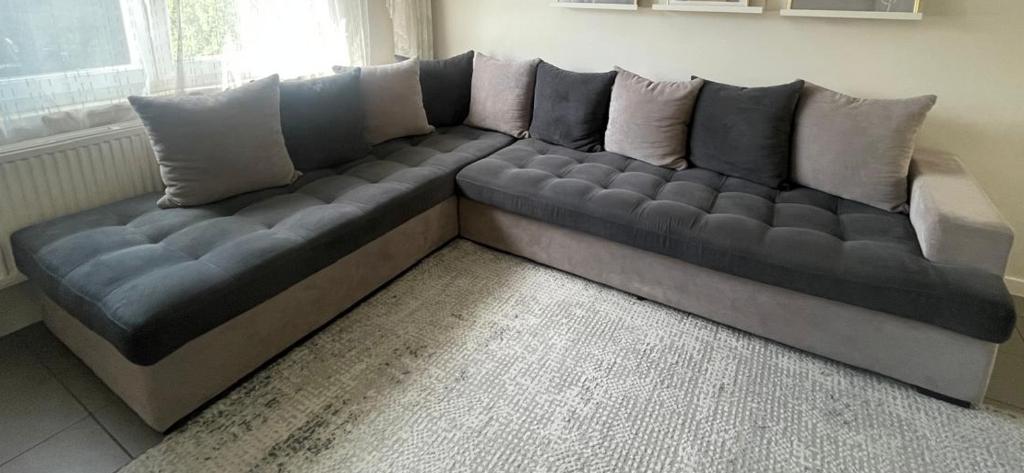 Canapé d’angle XXL 305x225cm/Super confor / Prix intéressant, Maison & Meubles, Canapés | Coins salons complets, Enlèvement, Utilisé