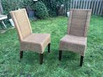 2 chaises en rotin, Maison & Meubles, Chaises, Osier ou Rotin, Enlèvement, Utilisé, Deux