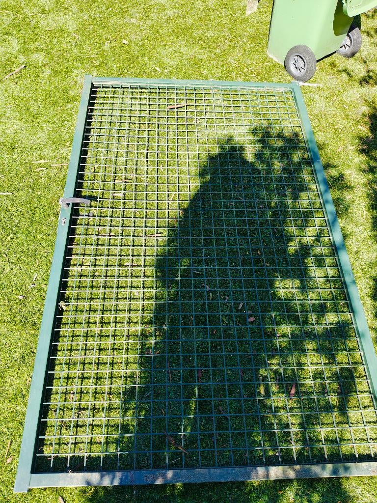 Bekaert poortje + bijhorende paal, Ophalen, Met poort, Gebruikt, Tuinhek