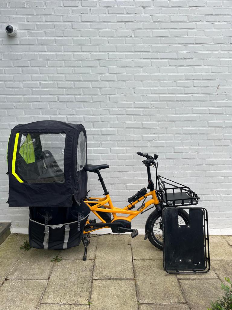 Tern GSD S00 2020 - fiets van 9200 KM, Gebruikt, 3 kinderen, Elektrisch, Ophalen