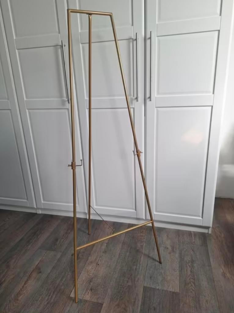 Goudkleurige schildersezel te koop, Ophalen, Gebruikt