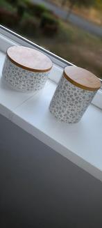 Pot de conserve lot de 2 en céramique a saisir ️↙️, Neuf, Poterie rustique, Céramique, Enlèvement