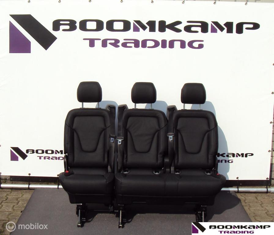 MB V-klasse / Vito achterbank / bank lugano zwart leder, Enlèvement ou Envoi, Mercedes-Benz, Utilisé, Mercedes-Benz