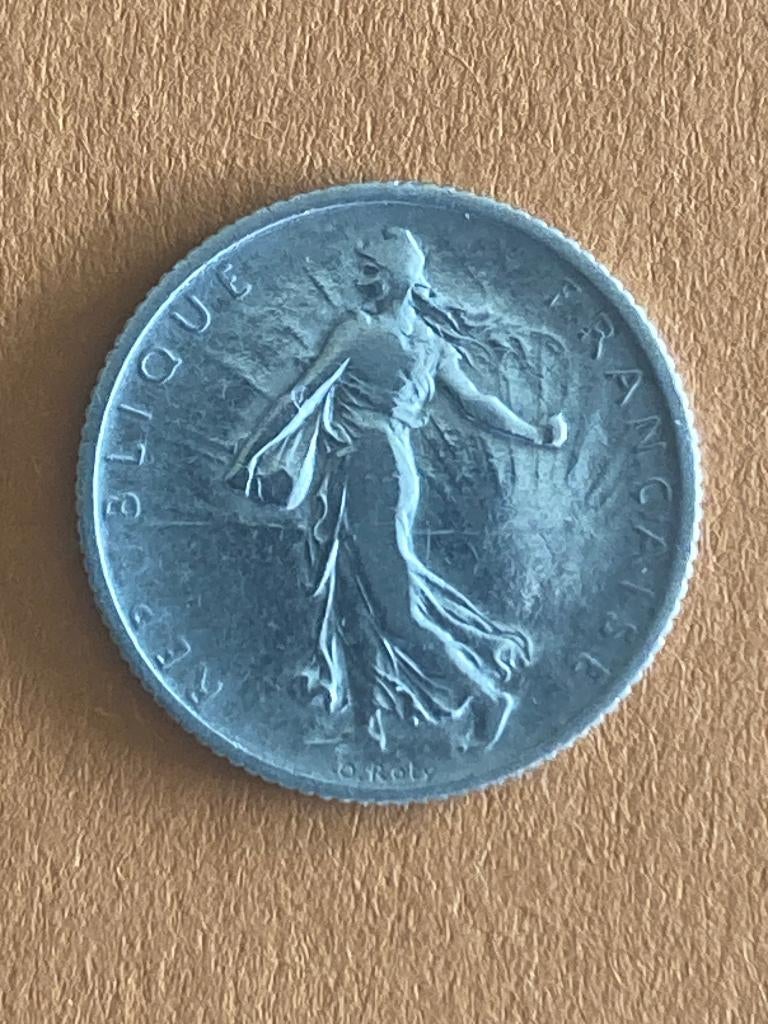 Semeuse Frankrijk, Postzegels en Munten, Munten | Europa | Euromunten, Losse munt, Frankrijk, Zilver, Ophalen of Verzenden