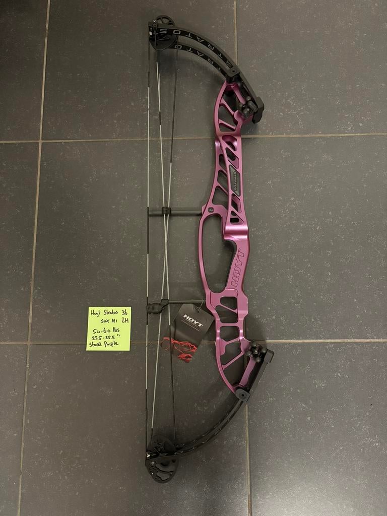 Nieuwe Hoyt Stratos 36 Linkshandig, Sport en Fitness, Ophalen of Verzenden, Zo goed als nieuw