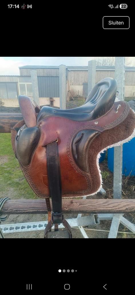 Nevada Orthoflex zadel, Dieren en Toebehoren, Paarden en Pony's | Zadels, Ophalen