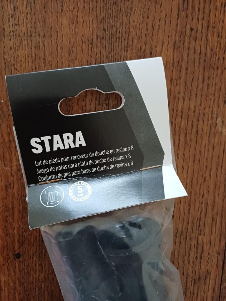 Lot de 8 pieds, Enlèvement, Douche