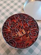 uitstekers alfabet en cijfers, Ophalen, Zo goed als nieuw, Versiering