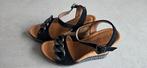 Sandales compensées noires Lady Glam – T37, Kleding | Dames, Autre, Zwart, Overige typen, Ophalen of Verzenden