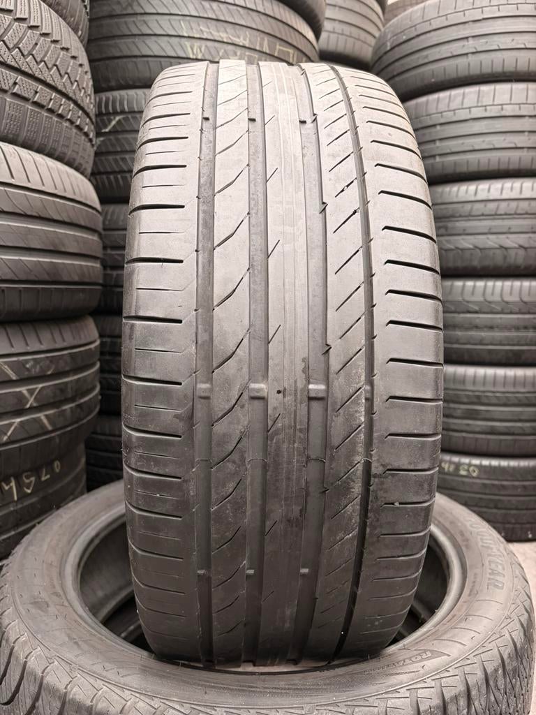 255 45r20 continental avec montage et équilibrage, Enlèvement, Utilisé