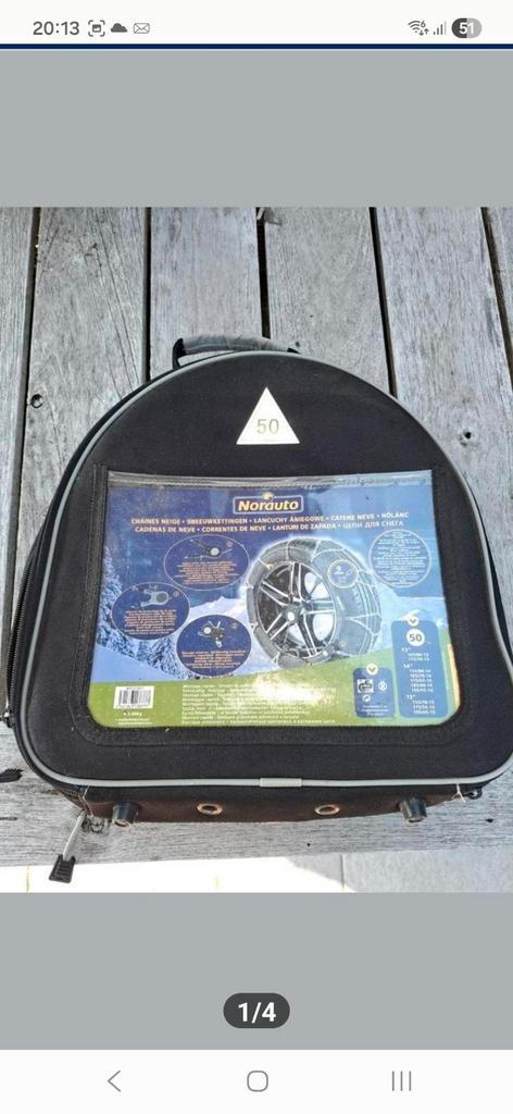 Chaînes à neige Norauto 50., Autos : Divers, Chaînes, Neuf, Enlèvement ou Envoi