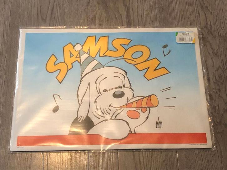 Vintage samson onderleggers - 40 stuks, Verzamelen, Film en Tv, Film, Ophalen of Verzenden