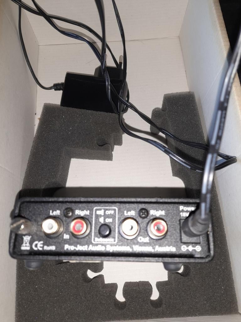 Hoofdtelefoonversterker Pro-Ject head box S, TV, Hi-fi & Vidéo, Enlèvement
