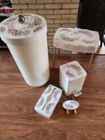 Vintage badkamerset, Enlèvement