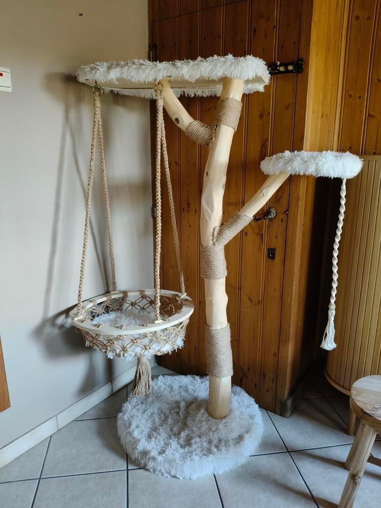 Arbre à chat en bois massif, Enlèvement