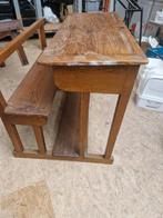 Oude school lessenaar, Huis en Inrichting, Ophalen, Gebruikt