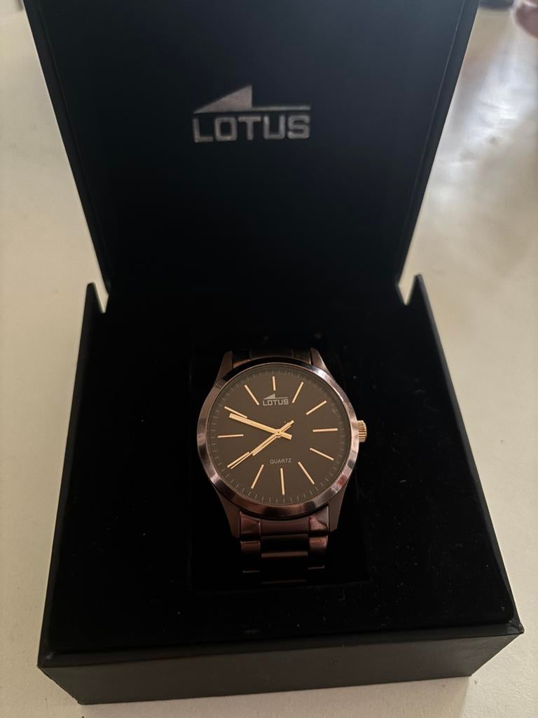 Lotus Horloge, Ophalen, Staal, Staal, Polshorloge