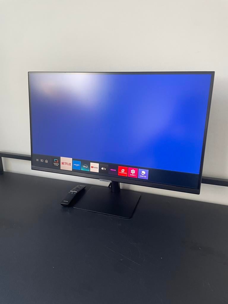 Samsung smart monitor 27 inch MOET WEG, Computers en Software, Monitoren, Ophalen, Zo goed als nieuw, HDMI