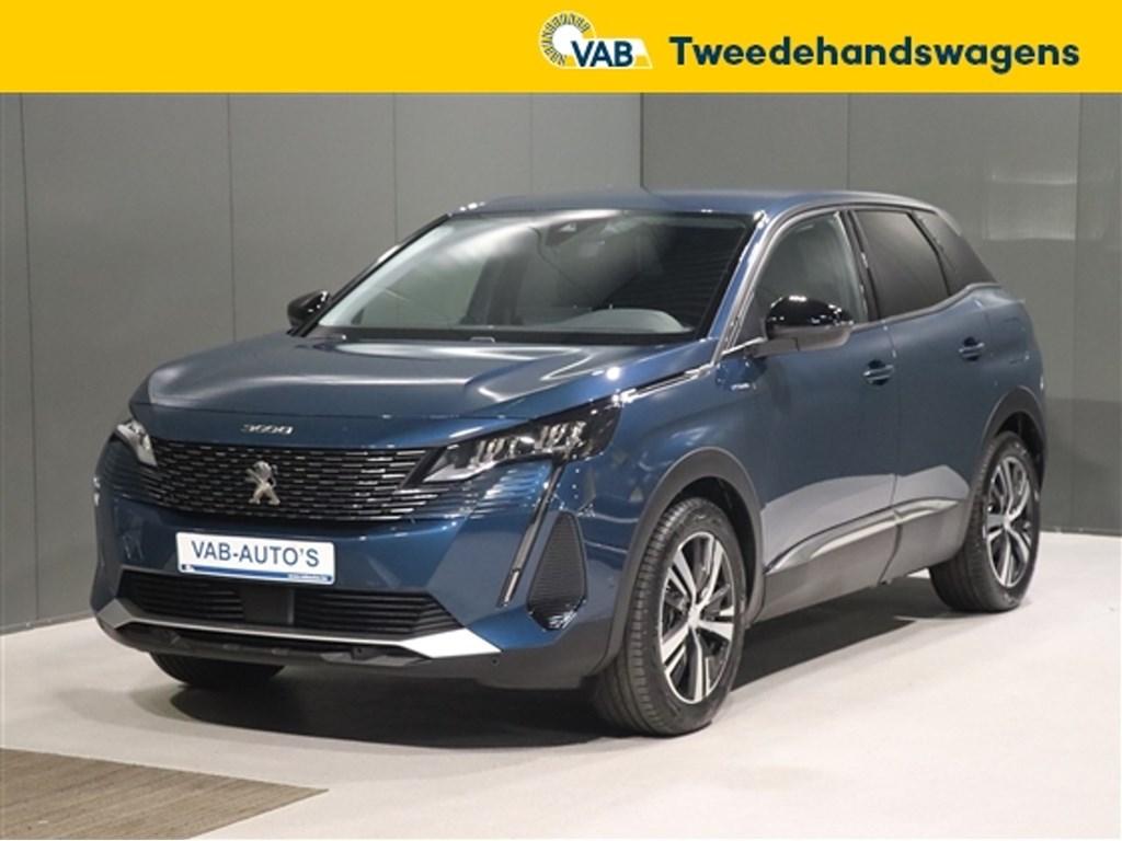Peugeot 3008   1.6 PHEV 225 ALLURE Hybrid, Automaat, Zwart, Blauw, 181 pk