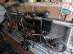 electrische plooifiets/step, Enlèvement, Utilisé, Moins de 30 km par batterie