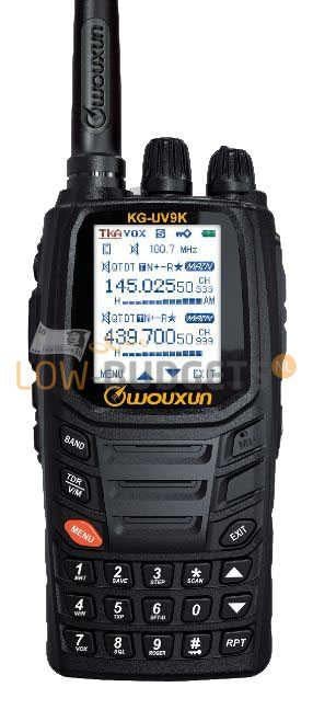 Wouxun KG-UV9K Dualband Portofoon Cross-band, Envoi