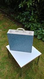 Curiosa: Vintage platenkoffer voor LP's (groot model), Ophalen, Audio en Video