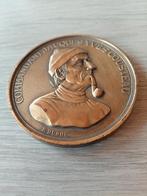 Cousteau bronzen medaille, Ophalen of Verzenden, Brons