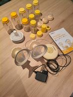 Dubbele borstkolf Medela + complete set, Kinderen en Baby's, Ophalen, Borstkolf