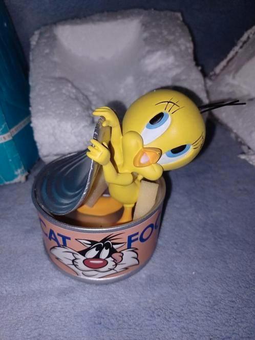 Figurine Titi boîte conserve Tweety Warner Bros Looney Tunes, Collections, Statues & Figurines, Enlèvement ou Envoi