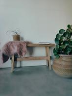 Bijzettafeltje in rustieke eik, Ophalen, Nieuw, Hout