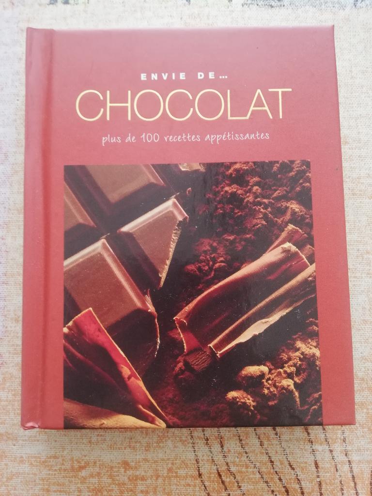 livre de cuisine « envie de chocolat », Enlèvement, Utilisé
