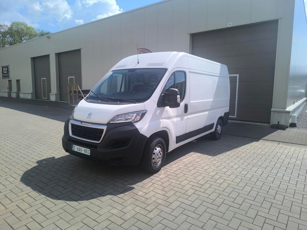 Peugeot Boxer L2-H2 2019 Euro 6 9505€ net, Entreprise, 3 places, Boîte manuelle, Noir