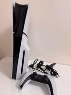 Playstation 5 slim disc 1tb + Controller & alle kabels, Ophalen, Zo goed als nieuw, Playstation 5