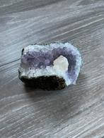 Amethist met calciet, Verzamelen, Mineralen en Fossielen, Ophalen of Verzenden