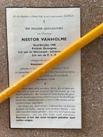 GUERRE 40-45 RÉSIDENT DE VANHOLME VEURNE +Neuhamme 11/1944, Enlèvement ou Envoi, Image pieuse