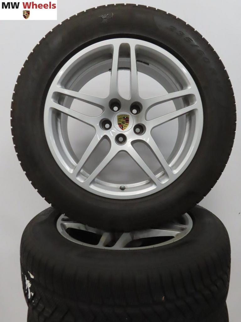 Originele Porsche Macan 18 inch velgen  Pirelli winterbanden, Auto-onderdelen, Banden en Velgen, 18 inch, Gebruikt, -, -