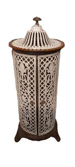 Poêle XIXe décoratif Nestor Martin faïence, Enlèvement, Utilisé, Poêle à charbon