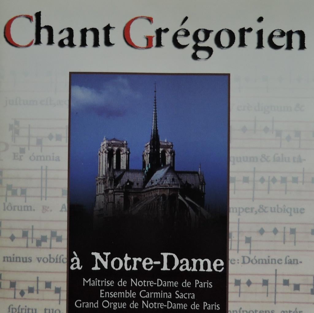 Chant Grégorien à Notre-Dame - Rca Red Seal/BMG - 1996 - DDD, CD & DVD, Enlèvement ou Envoi, Comme neuf, Chœurs ou Classique