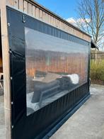 Dekzeil zijwand tuinhuis, Tuin en Terras, Ophalen, Gebruikt, Tuinpaviljoen