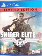 Sniper elite 4, limited edition / PS4, Enlèvement ou Envoi, Comme neuf