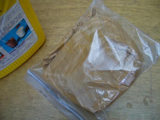 Bister bruine kleurpoeder, Bricolage & Construction, Peinture, Vernis & Laque, Neuf, Lasure, Moins de 5 litres, Brun, Enlèvement