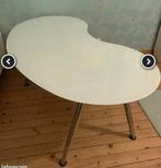 Bureau IKEA en verre réglable en hauteur, Maison & Meubles, Enlèvement, Réglable en hauteur, Utilisé, Bureau