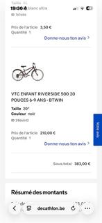 Vélo 20 pouces 6-9 ans parfait état. Sorti 2x du garage, Vélos & Vélomoteurs, Vélos | Vélos pour enfant