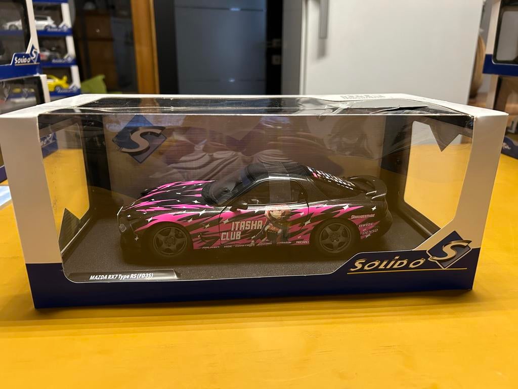 Mazda rx7 solido, Enlèvement, Solido