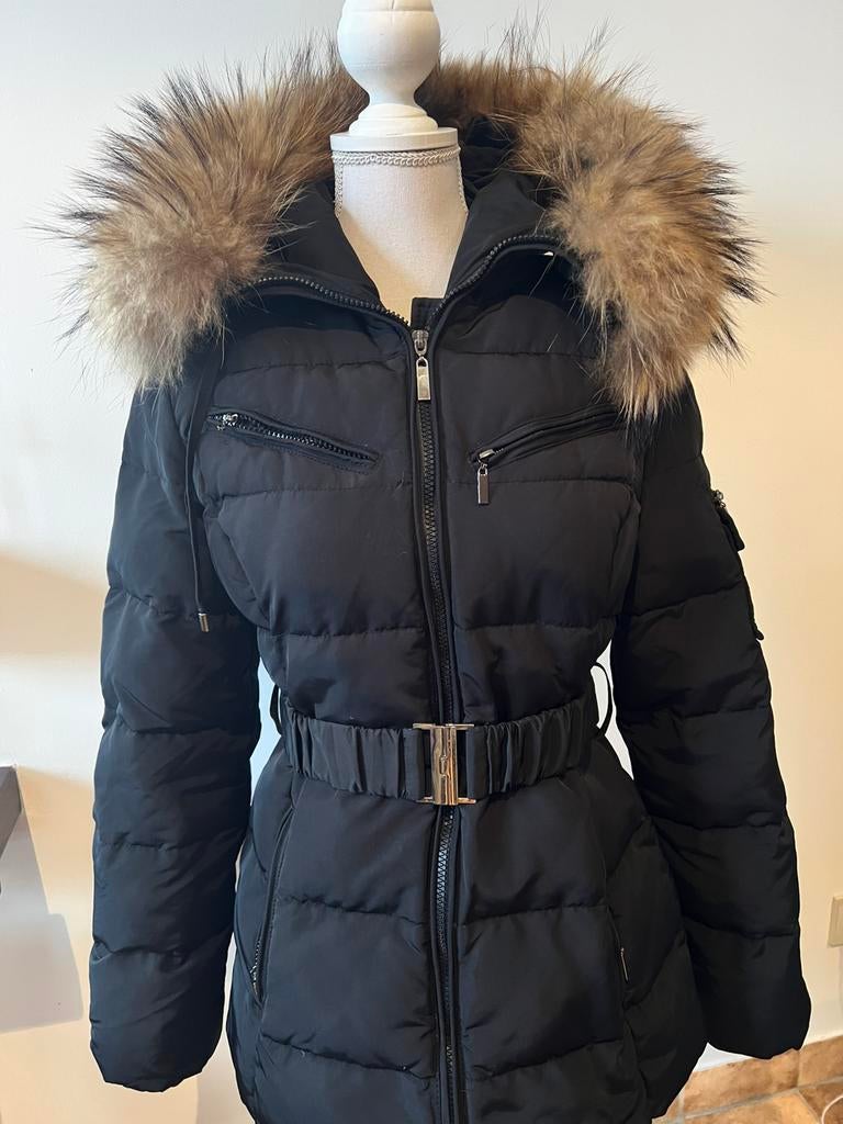 Winterjas met bondkraag, Kleding | Dames, Ophalen of Verzenden, Zo goed als nieuw, Maat 38/40 (M)