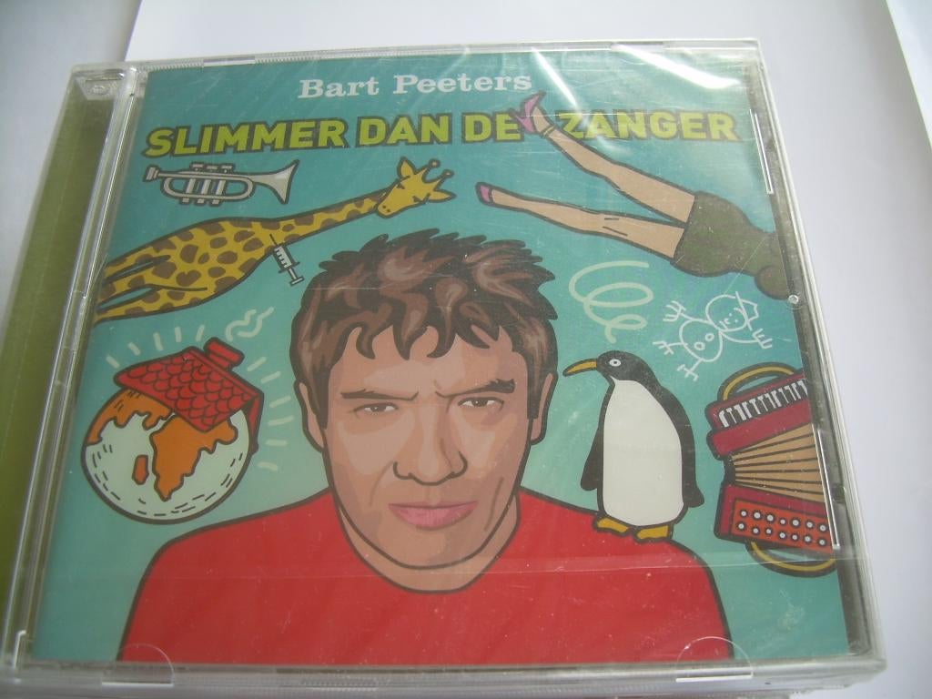 CD - BART PEETERS - SLIMMER DAN DE ZANGER + EXTRA S, Ophalen of Verzenden, Nieuw in verpakking, Pop