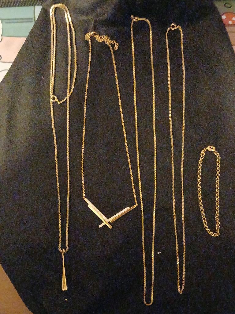 Sieraden, kettingen, armband en ringen, Bijoux, Sacs & Beauté, Bijoux anciens, Enlèvement, Autres types