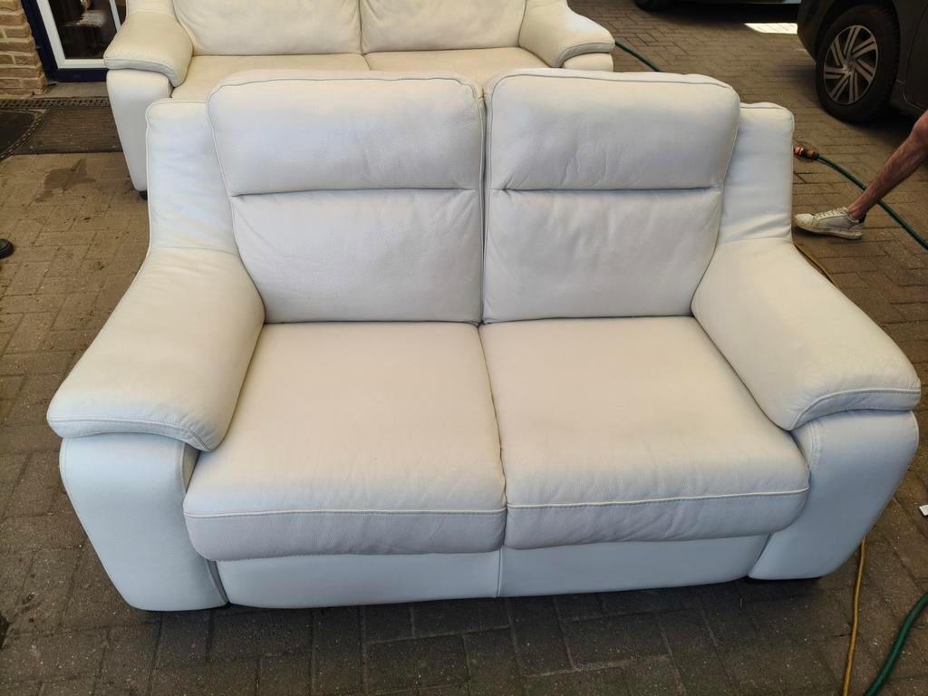 Lederen zetels, Huis en Inrichting, Zetels | Zetels, Ophalen