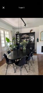 Tafel + 8 stoelen, Enlèvement, Comme neuf