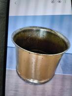 Koperen bloempot, Ophalen